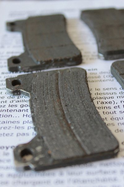 plaquettes de freins CBR600RR