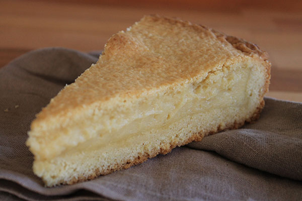 Gâteau basque crémeux